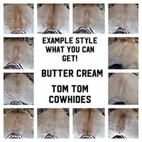 Gambar Tomtom Cowhides Butter Cream Cowhide Rug 6x6 (NOT WHITE) dari Home and Kitchen USA undefined 3 Tokopedia