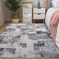 Gambar Area Rug Living Room Rugs: Indoor Soft Low Shaggy -3x5 Gray/Ivory dari Home and Kitchen USA undefined 2 Tokopedia