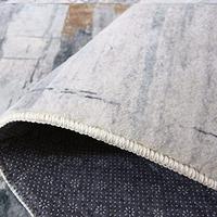 Gambar Calore Rugs Mordern Soft Abstract Distressed Area Rugs(Gray/Gold) dari Home and Kitchen USA undefined 2 Tokopedia