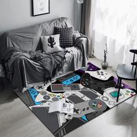 Gambar Home Area Gamer Rugs with Game Controller Design,Non Slip(120x160cm) dari Home and Kitchen USA undefined 5 Tokopedia