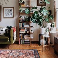 Gambar Indoor Vintage Area Rug,3.2 x 5.2 Ultra-Thin Washable Area Rug dari Home and Kitchen USA undefined 1 Tokopedia