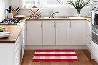 Gambar Buffalo Plaid Rugs for Living Room 24x36 inch- Red White,2x3 Rugs dari Home and Kitchen USA undefined 2 Tokopedia