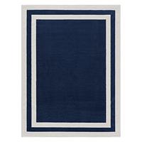 Gambar CAMILSON Navy Blue Area Rug, 53' x 70' Bordered dari Home and Kitchen USA undefined 2 Tokopedia