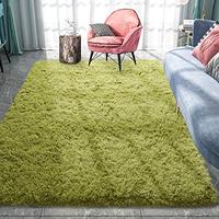 Gambar Pacapet Fluffy Area Rugs, Fresh Green Shag Rug-3 x 5 Feet dari Home and Kitchen USA undefined 3 Tokopedia