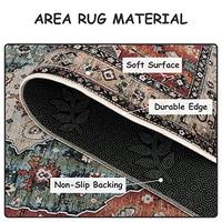 Gambar AIZHU Collection Boho Area Rug - 3 x 5, Non Slip Thin dari Home and Kitchen USA undefined 2 Tokopedia