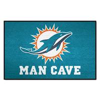 Gambar FANMATS 14325 Miami Dolphins Man Cave Starter Mat Accent Rug dari Home and Kitchen USA undefined 1 Tokopedia