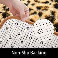Gambar Amearea Fluffy Leopard Rug, Premium Cheetah Print Rugs-4x6 Feet dari Home and Kitchen USA undefined 3 Tokopedia