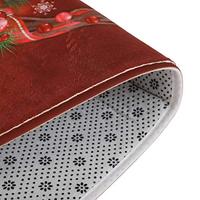 Gambar Christmas Area Rug Non-Slip Low Pile(Santa, 70.8x23.6inch) dari Home and Kitchen USA undefined 2 Tokopedia