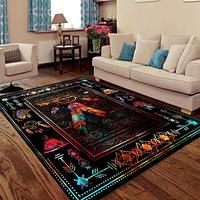 Gambar GEEMBI Area Rug-Native Feather Color Feather Native American dari Home and Kitchen USA undefined 4 Tokopedia