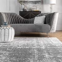 Gambar nuLOOM Misty Shades Deedra Runner Rug, 2 5' x 9 5', Grey dari Home and Kitchen USA undefined 3 Tokopedia
