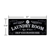 Gambar Laundry Room Rug Comfort Floor Mats Non-Slip-20' x 48',Black dari Home and Kitchen USA undefined 3 Tokopedia