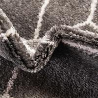 Gambar Unique Loom Trellis Frieze Collection Area Rug-5x8 ft, Dark Gray/Ivory dari Home and Kitchen USA undefined 4 Tokopedia