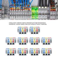Gambar 10Pcs Wire Connector Lever Quick Terminal Block 6 Into 3 Electri dari Big Dealz07 undefined 5 Tokopedia