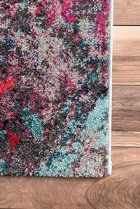 Gambar nuLOOM Reva Abstract Area Rug, 8 x 10, Multi dari Home and Kitchen USA undefined 2 Tokopedia