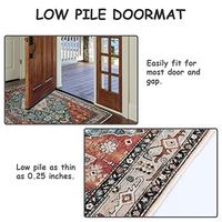 Gambar AIZHU Collection Boho Area Rug - 3 x 5, Non Slip Thin dari Home and Kitchen USA undefined 5 Tokopedia