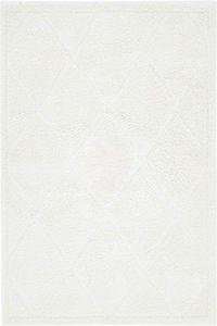 Gambar Rugs.com Lattice Shag Collection Rug4x6 Ivory Shag Rug,Ivory 1 dari Home and Kitchen USA undefined 2 Tokopedia