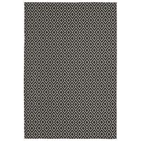 Gambar Home Dynamix Tripoli Lydia Indoor/Outdoor Area Rug , Modern Dark Gray dari Home and Kitchen USA undefined 1 Tokopedia