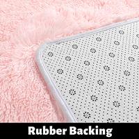 Gambar Pink Soft Rug for Girls Bedroom, Fluffy Area Rug 5x8 dari Home and Kitchen USA undefined 5 Tokopedia