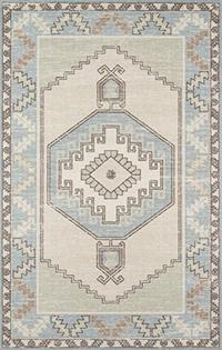 Gambar Momeni Anatolia Wool and Nylon Area Rug, 2 X 3, Light Blue dari Home and Kitchen USA undefined 2 Tokopedia