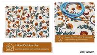 Gambar Well Woven Darla Floral Beige Indoor/Outdoor Area Rug(53' x 73') dari Home and Kitchen USA undefined 3 Tokopedia