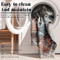 Gambar COLORPAPA Area Rug 3x5 Machine Washable Small Rugs dari Home and Kitchen USA undefined 3 Tokopedia