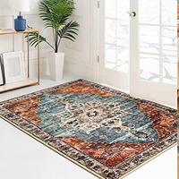 Gambar COLORPAPA Area Rug 3x5 Machine Washable Small Rugs dari Home and Kitchen USA undefined 4 Tokopedia