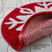 Gambar SKL Home Snowflake Winter Rug, 25x25 dari Home and Kitchen USA undefined 2 Tokopedia