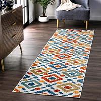 Gambar nuLOOM Labyrinth Transitional Indoor/Outdoor Area Rug, 6 7' x 9, Multi dari Home and Kitchen USA undefined 1 Tokopedia