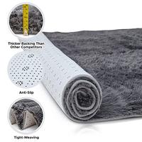 Gambar Signature Loom Fluffy Shaggy Area Rug 5x7Soft Fuzzy Velvet Rugs dari Home and Kitchen USA undefined 1 Tokopedia
