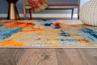 Gambar Rugshop Sky Collection Novel Abstract Area Rug 5 x 7 Multi dari Home and Kitchen USA undefined 2 Tokopedia