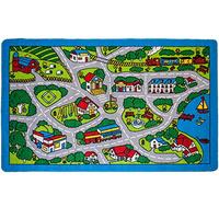 Gambar Mybecca Kids Rugs Street Map in Grey 5 X 7 Childrens Area Rug dari Home and Kitchen USA undefined 4 Tokopedia
