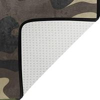 Gambar Linomo Area Rug Camouflage Green Camo Floor Rugs -60 x 39 Inches dari Home and Kitchen USA undefined 3 Tokopedia