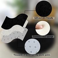 Gambar Fluffy Plush Round Rug Modern Rugs for Bedroom Comfortable dari Home and Kitchen USA undefined 5 Tokopedia