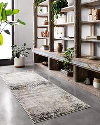 Gambar Loloi II Alchemy Collection ALC-02 Granite / Gold,5-3' x 7-6' Area Rug dari Home and Kitchen USA undefined 2 Tokopedia