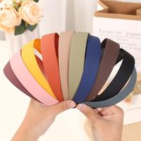 Gambar IK168 Bando Wanita 2,5 cm Tebal Colorfull Hair Accessories - Orange dari Dneo Store undefined 1 Tokopedia
