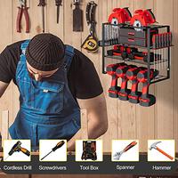 Gambar Power Tool Organizer, EAXCK Garage Tool Storage dari Home and Kitchen USA undefined 1 Tokopedia