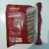 Gambar Yona Beef Patties Isian Burger Daging Sapi 500 gr dari Hanmar Food & Grocery undefined 4 Tokopedia