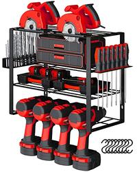 Gambar Power Tool Organizer, EAXCK Garage Tool Storage dari Home and Kitchen USA undefined 2 Tokopedia