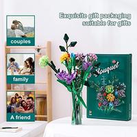 Gambar RSDHFLY Flowers Bouquet Set Building Kit(Style 1) dari Home and Kitchen USA undefined 3 Tokopedia