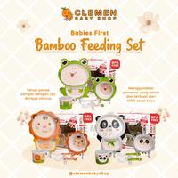 Gambar Babiesfirst Bamboo Feeding Set - Animal 3D Series 02 - Giraffe dari Clemen Baby Shop undefined 1 Tokopedia