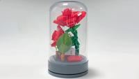 Gambar Preserved Rose Flower Bouquet Building Set with Music Box dari Home and Kitchen USA undefined 1 Tokopedia