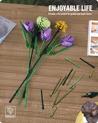 Gambar Nifeliz Beautiful Flowers Bouquet Building Set(999 Pieces) dari Home and Kitchen USA undefined 4 Tokopedia