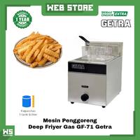 Gambar Penggoreng Ayam Gas Single Deep Fryer Stainless 6 Liter GF-71 Getra - Kayu dari WEB STORE INDONESIA undefined 3 Tokopedia