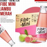Gambar (TERMURAH) Otsuka - Fibe Mini Jambu Merah 100ml - 1 Karton 24 PCS dari Admaan undefined 1 Tokopedia
