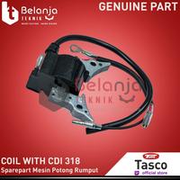Gambar Coil Plus CDI Tasco 221 318 - Sparepart Mesin Potong Rumput dari Belanja Teknik undefined 3 Tokopedia