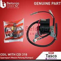 Gambar Coil Plus CDI Tasco 221 318 - Sparepart Mesin Potong Rumput dari Belanja Teknik undefined 1 Tokopedia