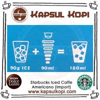 Gambar Paket 6 Starbucks Kapsul Kopi Iced Caffe Americano Dolce Gusto Impor dari kapsulkopi undefined 5 Tokopedia