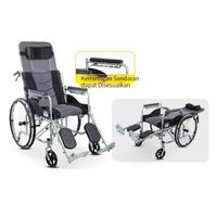 Gambar Highline Kursi Roda Kursi Medis Wheelchair Reclining Luxury dari Highline Furniture undefined 3 Tokopedia