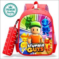 Gambar tas ransel anak sekolah murah terbaru viral 2022 karakter STUMBLE SKIN - Hitam dari Fayus Store undefined 3 Tokopedia