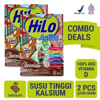 Gambar Twin Pack - HiLo Active Chocolate 500g - Susu Tinggi Kalsium Lebih dari suhayr st0re undefined 1 Tokopedia